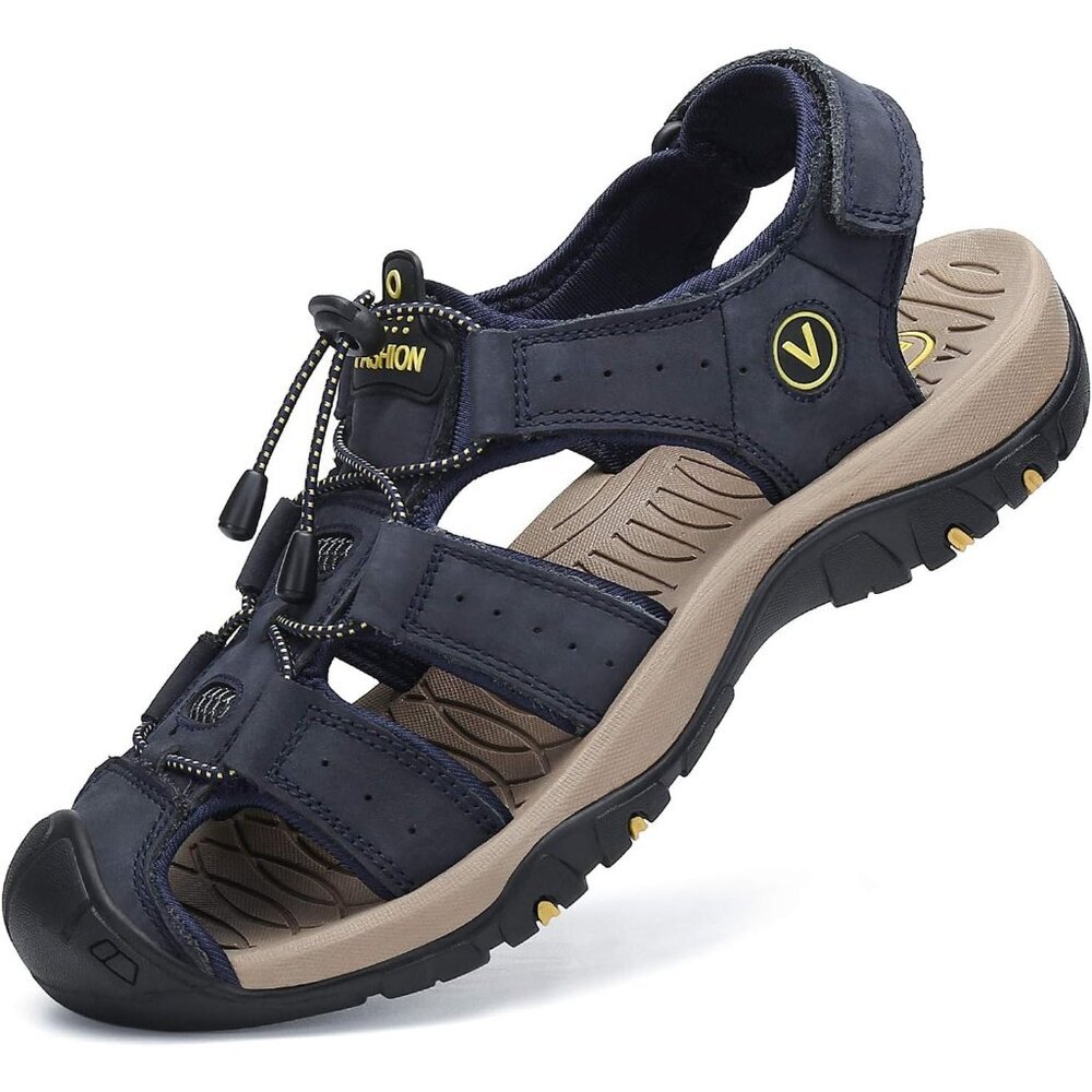 〽️Men's Hiking Sandals Blue Outdoor Athletic Walking Casual Sports Shoes